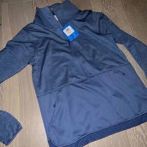 NWT Women’s Columbia Blue Half-Zip Pullover US S